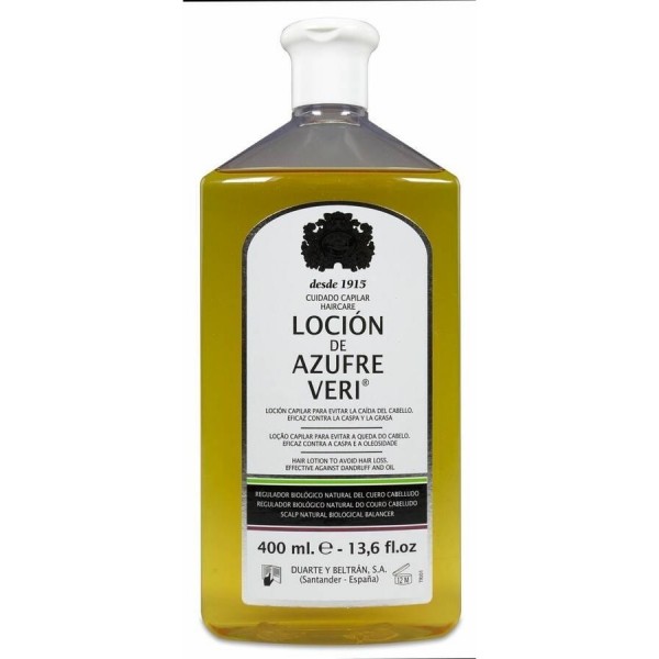 Azufre Veri Locion Anti-Caída 400 Ml
