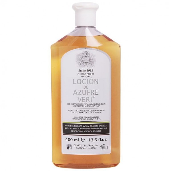 Azufre Veri Locion Anti-Caída 400 Ml
