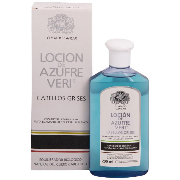 Intea Azufre Veri Locion Equilibrante Cabello Gris 200Ml