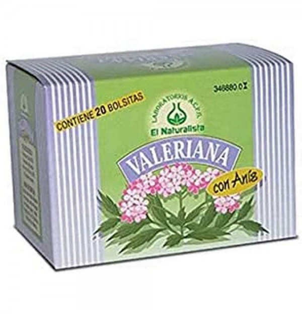 Valeriana Con Anis El Naturalista (20 Filtros 1,6 G)