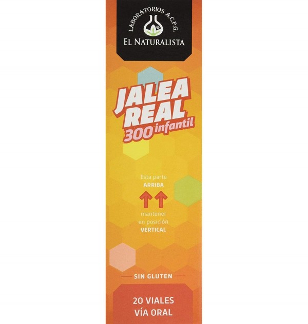 Jalea Real Infantil El Naturalista (20 Viales 100 Mg)