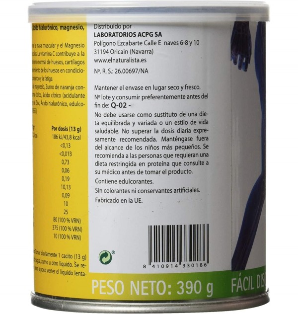 Colageno El Naturalista (1 Envase 390 G)