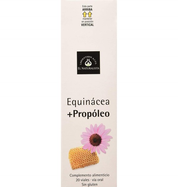 Equinacea + Propoleo El Naturalista (20 Viales Bebibles)