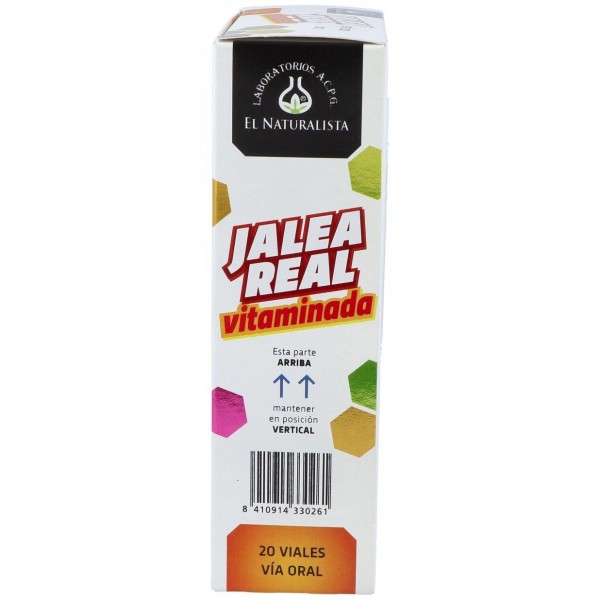 El Naturalista Jalea Real Vitaminada, 20 Ampollas 2