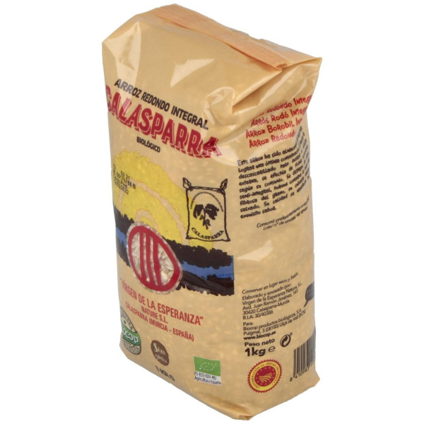 Calasparra Arroz Calasparra Integal Plastico 1 Kg