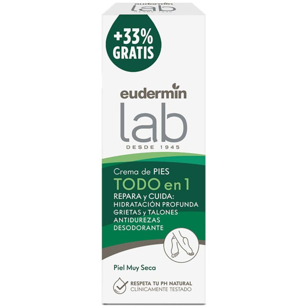 Eudermin Pies Crema Reparadora 100Ml