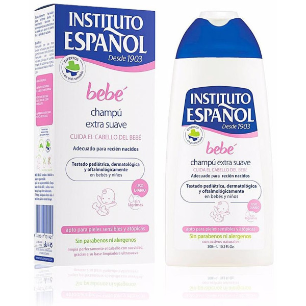 Instituto Español Bebe Champu Extra Suave Recien Nacido Piel Se