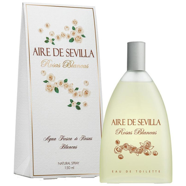Aire De Sevilla Rosas Blancas Eau De Toilette Vaporizador 150 Ml