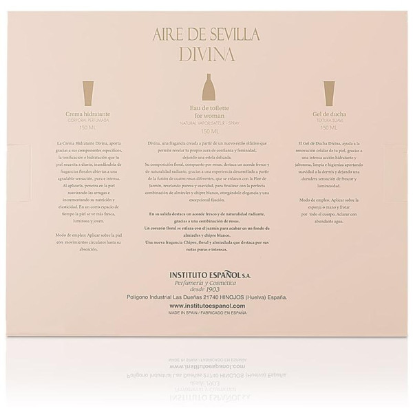 Aire De Sevilla Divina Lote 3 Pz