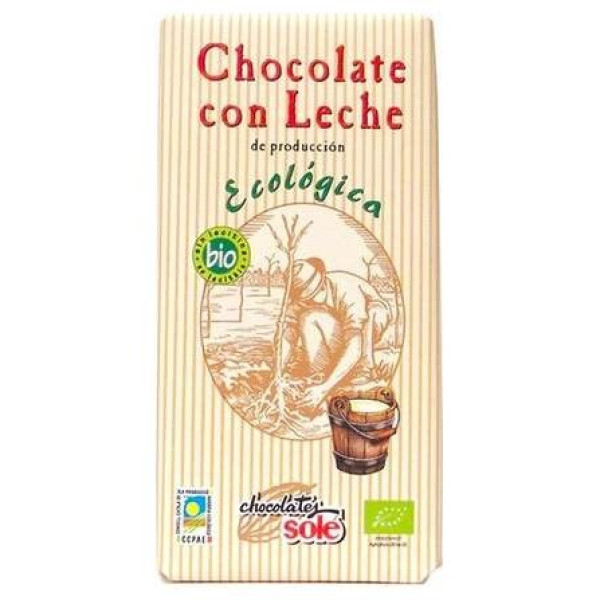 Chocolates Sole Choco Leche Eco Sin Gluten 100G