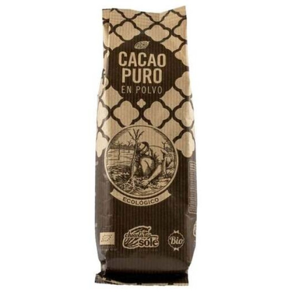 Chocolates Sole Cacao Puro Polvo Vegan Sin Gluten 150G