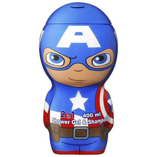 Air-Val Capitán América Gel Champú 2 En 1 400Ml