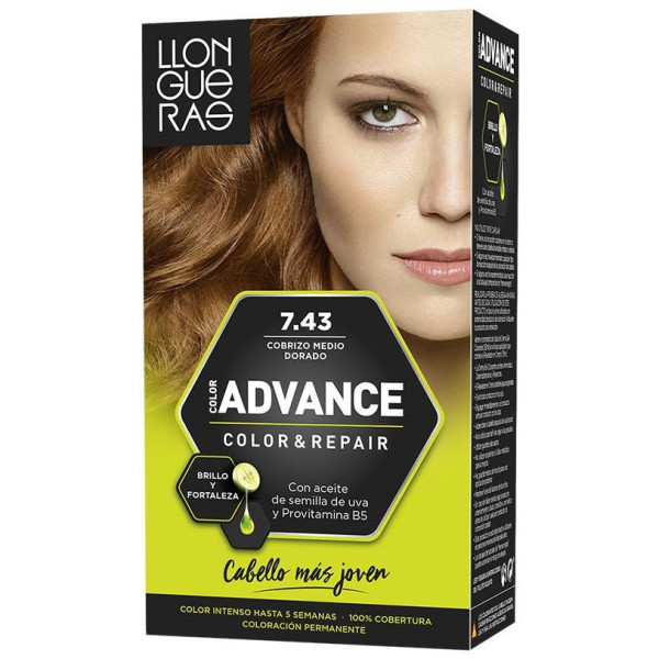 Color Advance 7,43-Cobrizo Medio Dorado 1 U