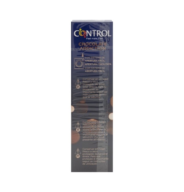 Control Chocolate Addiction Preservativos, 12 Uni. - Artsana Spain