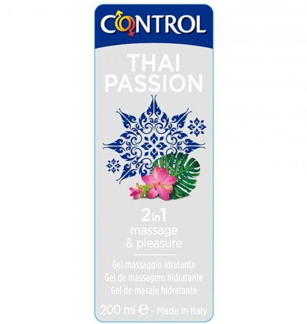 Control Thai Passion - 2 In 1 Massaje & Pleasure, 200 Ml. - Artsana Spain