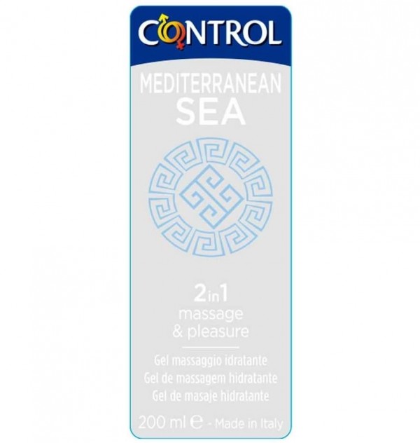 Control Mediterranean Sea 2 In 1, Massage & Pleasure, 200 Ml. - Artsana Spain