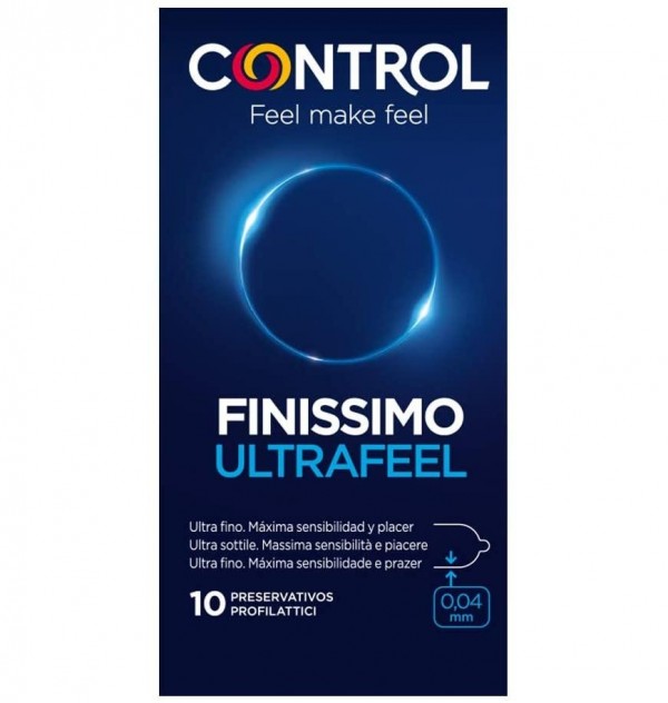 Control Ultrafeel - Preservativos, 10 Unidades. - Artsana Spain