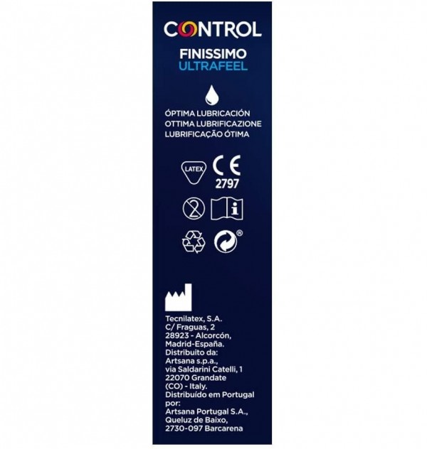 Control Ultrafeel - Preservativos, 10 Unidades. - Artsana Spain