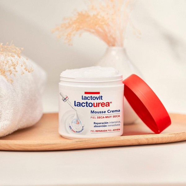 Lacto-Urea Mousse Creme Cara Y Cuerpo 400 Ml