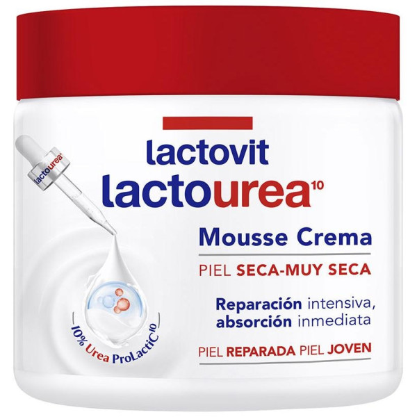 Lacto-Urea Mousse Creme Cara Y Cuerpo 400 Ml