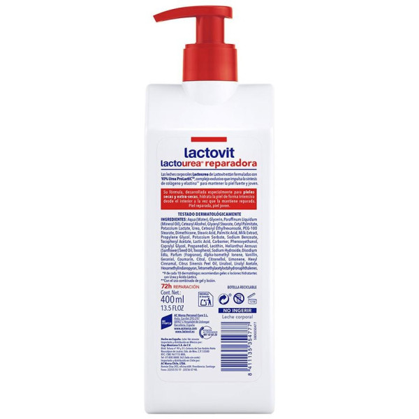 Lacto-Urea Reparadora Leche Corporal 800 Ml