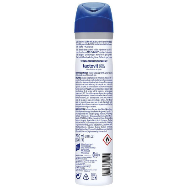Lactovit Original Deo Vaporizador 200 Ml