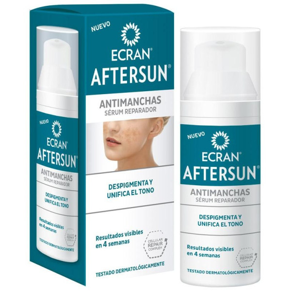 Ecran Aftersun Srum Facial Reparador Antimanchas 50Ml