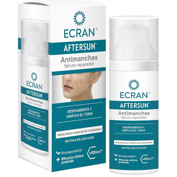 Ecran Aftersun Srum Facial Reparador Antimanchas 50Ml