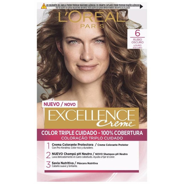 L'Oreal Set Excellence Creme Tint 6 Dark Blonde
