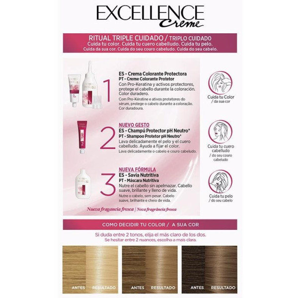 L'Oreal Set Excellence Creme Tint 7 Blonde