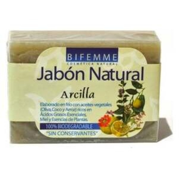 Bifemme Jabón Natural De Arcilla 100 G