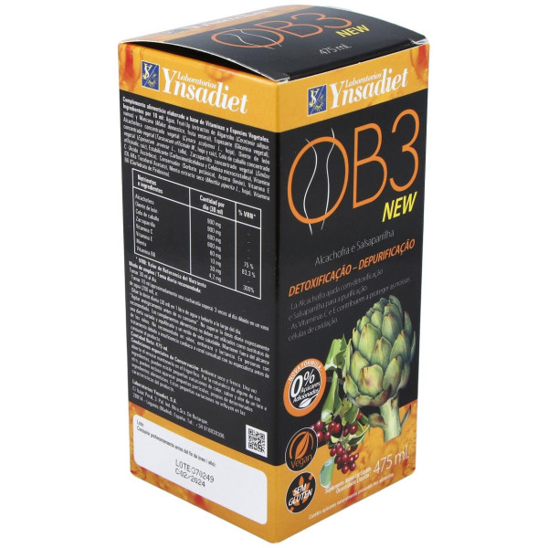 Ob3 Drenante Jarabe 475Ml.