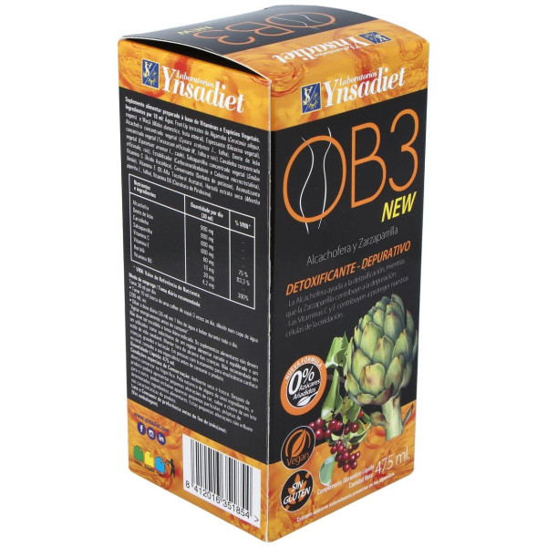 Ob3 Drenante Jarabe 475Ml.