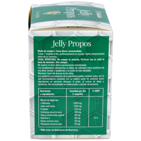 Jelly Propos 1,5Gr. Jalea Real + Propoleo 20Viales