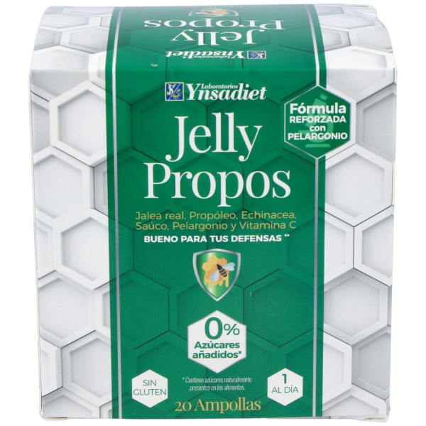 Jelly Propos 1,5Gr. Jalea Real + Propoleo 20Viales