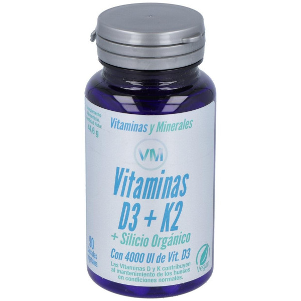 Ynsadiet Vitamina D3+K2+Silicio 90Caps