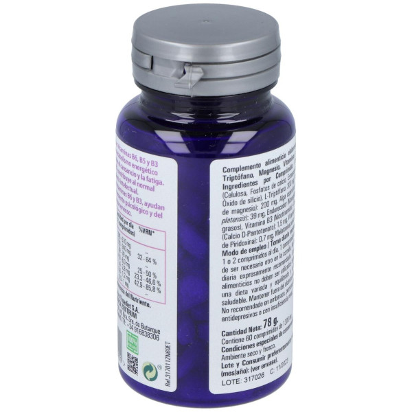 Zentrum Triptofano Magnesio Vit B6 B5 B3 Y Melatonina 60Comp