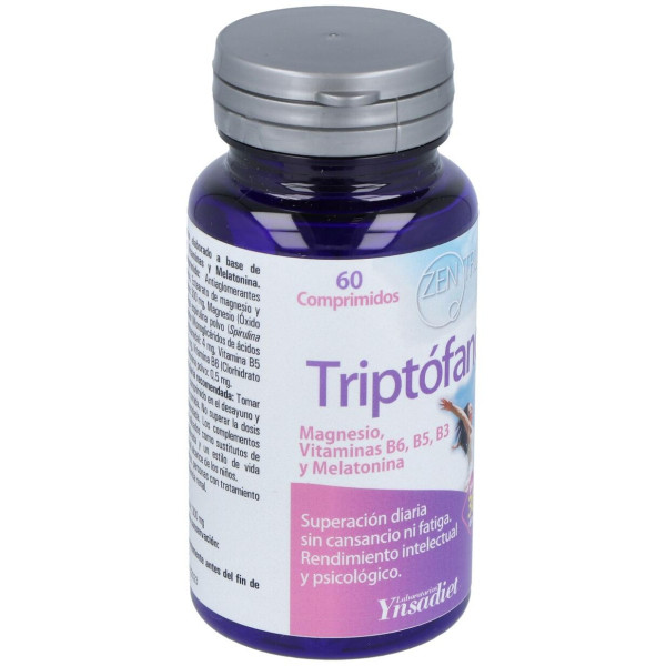Zentrum Triptofano Magnesio Vit B6 B5 B3 Y Melatonina 60Comp