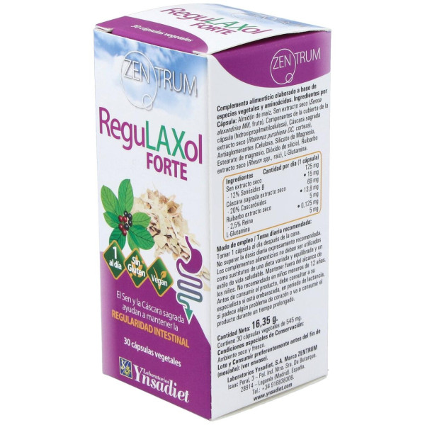 Ynsadiet Zentrum Regulaxol Forte 30 Cápsulas