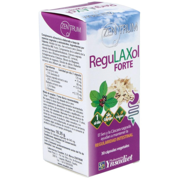 Ynsadiet Zentrum Regulaxol Forte 30 Cápsulas