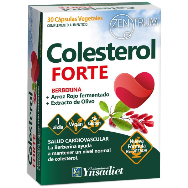 Ynsadiet Zentrum Colesterol Forte 30 Cápsulas