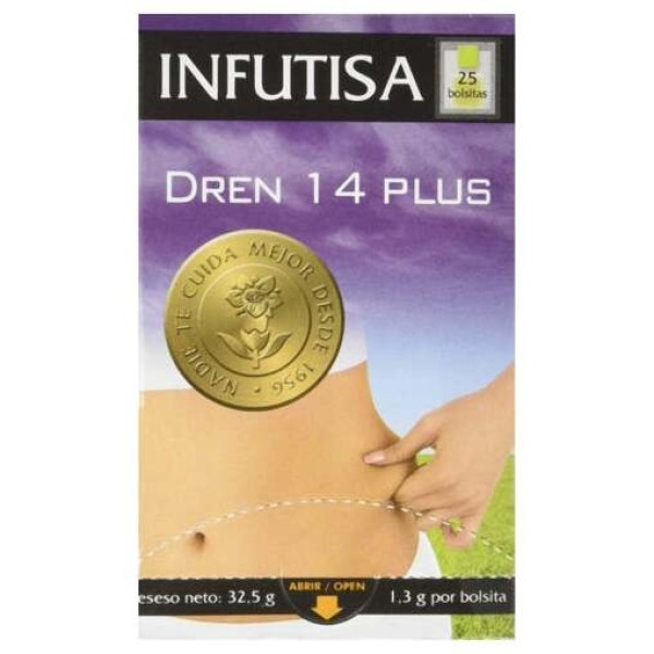 Infutisa Dren 14 Plus Infusión 25Uds