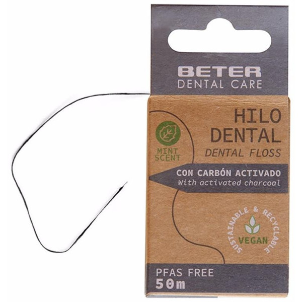 Beter Hilo Dental Carbón Activado 50M