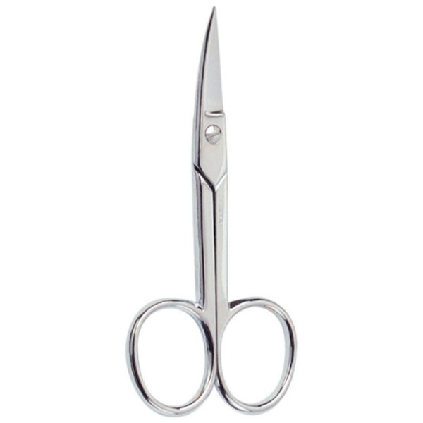 Tijeras Manicura Uñas Curva Cromada 1 Pz