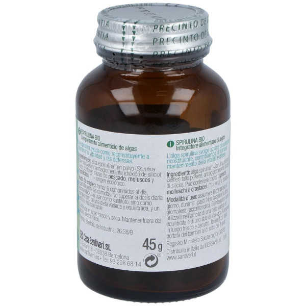 Santiveri Quanticum Alga Espirulina Comp. 45Gr.