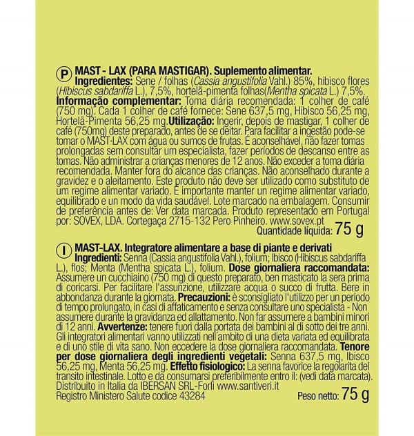 Mast Lax (1 Envase 75 G)