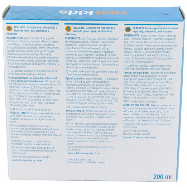 Santiveri Realkids Infantil 20 Viales