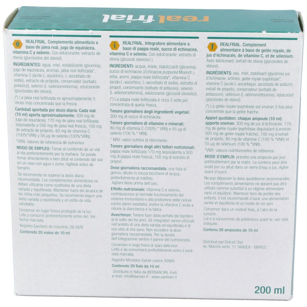 Santiveri Realfrial Propóleo Y Equinácea 20Viales