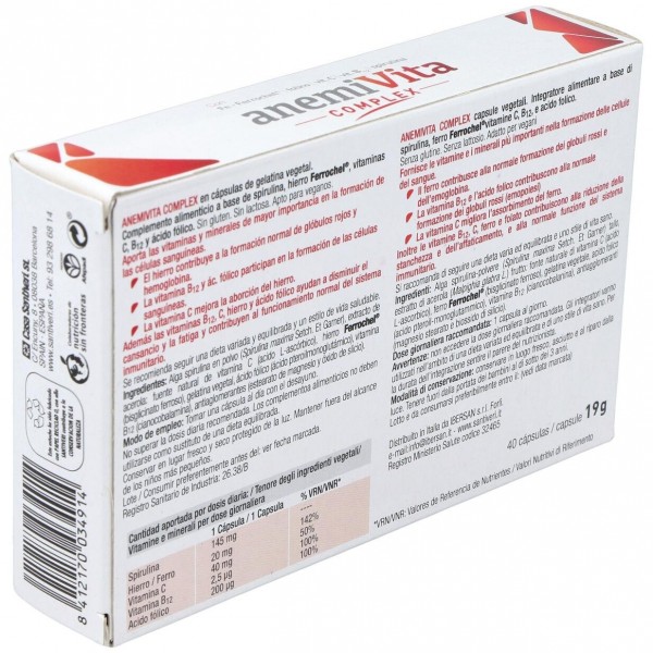 Anemivita Complex, 40 Uds
