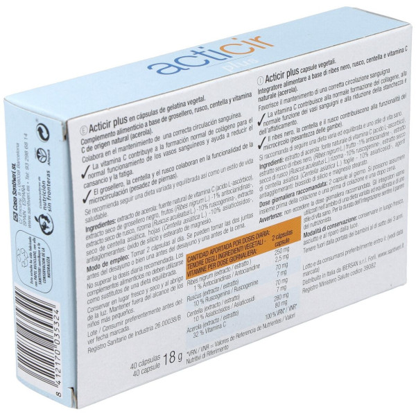 Acticir Plus 40Cap.